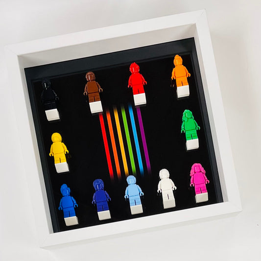 Display Frame Case For Lego Everyone Is Awesome Minifigures 27CM No Figures 40516